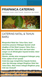 Mobile Screenshot of prapancacatering.com